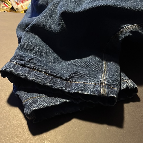 𝅺BC CLOTHING Original Fleece Lined Mens Blue Jeans, size 40 X 32 - Picture 7 of 8